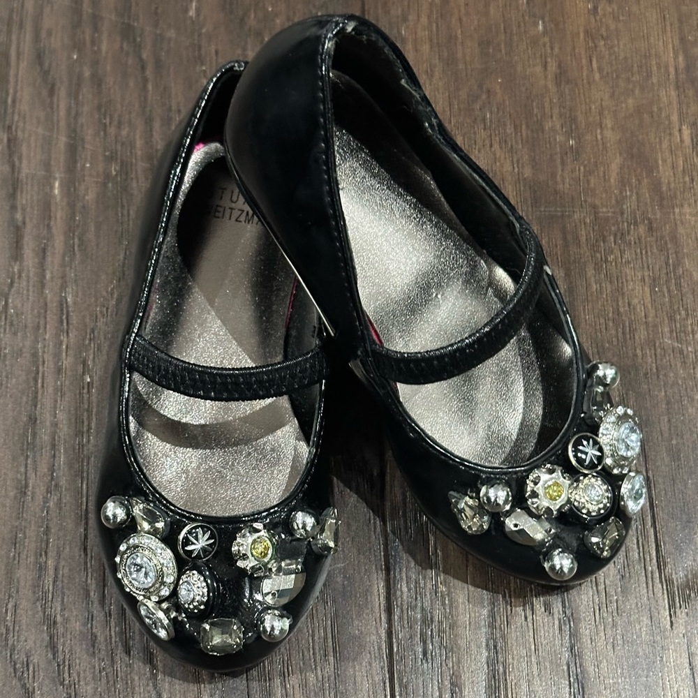 Stuart Weitzman Girl’s Dress Shoes with Embellishments